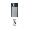 MARSİLYAN™- Galaxy A02 Kılıf Vadi Çizgi - Şeffaf Pasifik Cam Ekran Koruyucu
