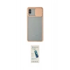 MARSİLYAN™- Galaxy A02 Kılıf Vadi Çizgi - Şeffaf Pasifik Cam Ekran Koruyucu