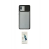 MARSİLYAN™- Galaxy A02 Kılıf Vadi Çizgi - Şeffaf Pasifik Cam Ekran Koruyucu