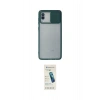 MARSİLYAN™- Galaxy A02 Kılıf Vadi Çizgi - Şeffaf Pasifik Cam Ekran Koruyucu