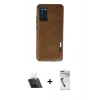 MARSİLYAN™- Galaxy A03S Kılıf Doruk Asil Koleksiyonu - Şeffaf Uv Polymer Nano Ekran Koruyucu + Kamera Lens Koruma Cam - SF