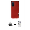 MARSİLYAN™- Galaxy A03S Kılıf Doruk Asil Koleksiyonu - Şeffaf Uv Polymer Nano Ekran Koruyucu + Kamera Lens Koruma Cam - SF