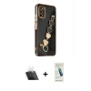 MARSİLYAN™- Galaxy A03S Kılıf Nova Işık Prime - Şeffaf Pasifik Cam Ekran Koruyucu + Kamera Lens Koruma Cam - SF
