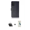 MARSİLYAN™- Galaxy A03S Kılıf Siluet Işık Serisi - Şeffaf Pasifik Cam Ekran Koruyucu + Kamera Lens Koruma Cam - SF