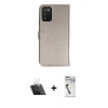 MARSİLYAN™- Galaxy A03S Kılıf Siluet Işık Serisi - Şeffaf Uv Polymer Nano Ekran Koruyucu + Kamera Lens Koruma Cam - SF