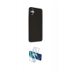 MARSİLYAN™- Galaxy A05 Kılıf Akış Asil Koleksiyonu - Siyah 3D Antistatik Seramik Nano Ekran Koruyucu
