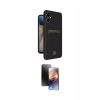 MARSİLYAN™- Galaxy A05 Kılıf Vadi Çizgi Prime - Siyah 3D Antistatik Mat Seramik Nano Ekran Koruyucu