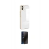 MARSİLYAN™- Galaxy A05 Kılıf Yankı Serisi - Siyah 3D Antistatik Hayalet Cam Ekran Koruyucu