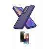 MARSİLYAN™- Galaxy A05S Kılıf Atlas Form - Siyah 3D Antistatik Mat Seramik Nano Ekran Koruyucu