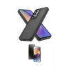 MARSİLYAN™- Galaxy A05S Kılıf Atlas Form - Siyah 3D Antistatik Mat Seramik Nano Ekran Koruyucu