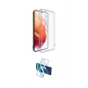MARSİLYAN™- Galaxy A05S Kılıf Zirve Doku - Siyah 3D Antistatik Seramik Nano Ekran Koruyucu