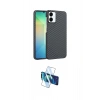 MARSİLYAN™- Galaxy A06 Kılıf Doruk Serisi - Siyah 3D Antistatik Seramik Nano Ekran Koruyucu