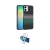MARSİLYAN™- Galaxy A06 Kılıf Doruk Serisi - Siyah 3D Antistatik Seramik Nano Ekran Koruyucu