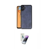 MARSİLYAN™- Galaxy A06 Kılıf Kıvılcım Işık Serisi - Şeffaf Pasifik Cam Ekran Koruyucu