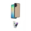 MARSİLYAN™- Galaxy A06 Kılıf Kıvılcım Işık Serisi - Şeffaf Pasifik Cam Ekran Koruyucu