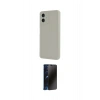 MARSİLYAN™- Galaxy A06 Kılıf Yankı Yansıma Özel Seri - Siyah 3D Antistatik Hayalet Cam Ekran Koruyucu