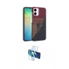 MARSİLYAN™- Galaxy A07 4G Kılıf Doruk Serisi - Siyah 3D Antistatik Cam Ekran Koruyucu