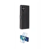 MARSİLYAN™- Galaxy A07 4G Kılıf Siluet Işık Serisi - Siyah 3D Antistatik Cam Ekran Koruyucu