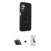 MARSİLYAN™- Galaxy A14 4G Kılıf Ahenk Klasik Koleksiyonu - Şeffaf Pasifik Cam Ekran Koruyucu + Kamera Lens Koruma Cam - SF