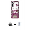 MARSİLYAN™- Galaxy A14 4G Kılıf Çekirdek Asil - Siyah Joko Magic 5D Cam + Kamera Lens Koruma Cam - SF