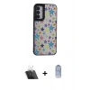 MARSİLYAN™- Galaxy A14 4G Kılıf Odak Klasik Serisi - Siyah Joko Magic 5D Cam + Kamera Lens Koruma Cam - SF