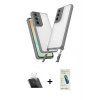 MARSİLYAN™- Galaxy A14 4G Kılıf Ufuk Klasik - Şeffaf Pasifik Cam Ekran Koruyucu + Kamera Lens Koruma Cam - SF