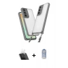 MARSİLYAN™- Galaxy A14 4G Kılıf Ufuk Klasik - Siyah Joko Magic 5D Cam + Kamera Lens Koruma Cam - SF