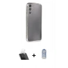 MARSİLYAN™- Galaxy A14 4G Kılıf Vadi Minimal - Siyah Joko Magic 5D Cam + Kamera Lens Koruma Cam - SF