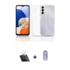 MARSİLYAN™- Galaxy A14 4G Kılıf Zirve Doku - Siyah Joko Magic 5D Cam + Kamera Lens Koruma Cam - SF