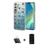 MARSİLYAN™- Galaxy A14 4G Kılıf Zirve Modern Prime - Siyah 6D Antistatik Mat Seramik Hayalet Nano Ekran Koruyucu + Kamera Lens Koruma Cam - SF