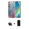 MARSİLYAN™- Galaxy A14 4G Kılıf Zirve Modern Prime - Siyah 6D Antistatik Mat Seramik Hayalet Nano Ekran Koruyucu + Kamera Lens Koruma Cam - SF