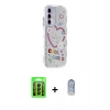 MARSİLYAN™- Galaxy A15 4G Kılıf Ahenk Modern Serisi - Siyah Joko Magic 5D Cam + Raze Metal Kamera Lens - SH
