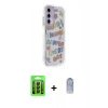 MARSİLYAN™- Galaxy A15 4G Kılıf Ahenk Modern Serisi - Siyah Joko Magic 5D Cam + Raze Metal Kamera Lens - SH