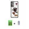 MARSİLYAN™- Galaxy A15 4G Kılıf Çekirdek Asil - Siyah Joko Magic 5D Cam + Raze Metal Kamera Lens - GS