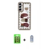 MARSİLYAN™- Galaxy A15 4G Kılıf Çekirdek Asil - Siyah Joko Magic 5D Cam + Raze Metal Kamera Lens - GS