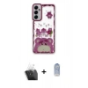MARSİLYAN™- Galaxy A15 4G Kılıf Çekirdek Asil - Siyah Joko Magic 5D Cam + Şeffaf Kamera Lens Koruma Cam