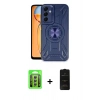MARSİLYAN™- Galaxy A15 4G Kılıf Nova Yansıma Prime - Siyah 6D Antistatik Mat Seramik Hayalet Nano Ekran Koruyucu + Raze Metal Kamera Lens - GS