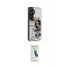 MARSİLYAN™- Galaxy A15 4G Kılıf Odak Klasik Serisi - Şeffaf Pasifik Cam Ekran Koruyucu