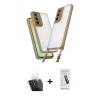 MARSİLYAN™- Galaxy A15 4G Kılıf Ufuk Klasik - Şeffaf Pasifik Cam Ekran Koruyucu + Kamera Lens Koruma Cam - SF