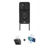 MARSİLYAN™- Galaxy A15 4G Kılıf Vadi Form Prime - Siyah 3D Antistatik Cam Ekran Koruyucu + Kamera Lens Koruma Cam - SF