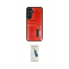 MARSİLYAN™- Galaxy A15 4G Kılıf Yörünge Işık Serisi - Şeffaf Pasifik Cam Ekran Koruyucu