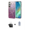 MARSİLYAN™- Galaxy A15 4G Kılıf Zirve Modern Prime - Siyah Joko Magic 5D Cam + Kamera Lens Koruma Cam - SF
