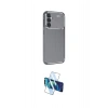 MARSİLYAN™- Galaxy A16 5G Kılıf Eksen Form Prime - Siyah 3D Antistatik Cam Ekran Koruyucu