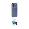 MARSİLYAN™- Galaxy A16 5G Kılıf Eksen Form Prime - Siyah 3D Antistatik Cam Ekran Koruyucu