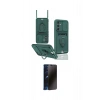 MARSİLYAN™- Galaxy A16 5G Kılıf Vadi Form Prime - Siyah 3D Antistatik Hayalet Cam Ekran Koruyucu