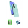 MARSİLYAN™- Galaxy A17 5G Kılıf İz Işık Koleksiyonu - Siyah 3D Antistatik Seramik Nano Ekran Koruyucu + Raze Metal Kamera Lens - GS