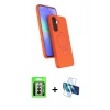 MARSİLYAN™- Galaxy A17 5G Kılıf İz Işık Koleksiyonu - Siyah 3D Antistatik Seramik Nano Ekran Koruyucu + Raze Metal Kamera Lens - GS