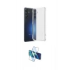 MARSİLYAN™- Galaxy A17 5G Kılıf Zirve Doku - Siyah 3D Antistatik Seramik Nano Ekran Koruyucu