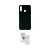 MARSİLYAN™- Galaxy A20S Kılıf Ahenk Serisi - Siyah Seramik Nano Ekran Koruyucu