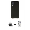 MARSİLYAN™- Galaxy A22 Kılıf Kozmos Yansıma Özel Seri - Şeffaf Uv Polymer Nano Ekran Koruyucu + Kamera Lens Koruma Cam - SF